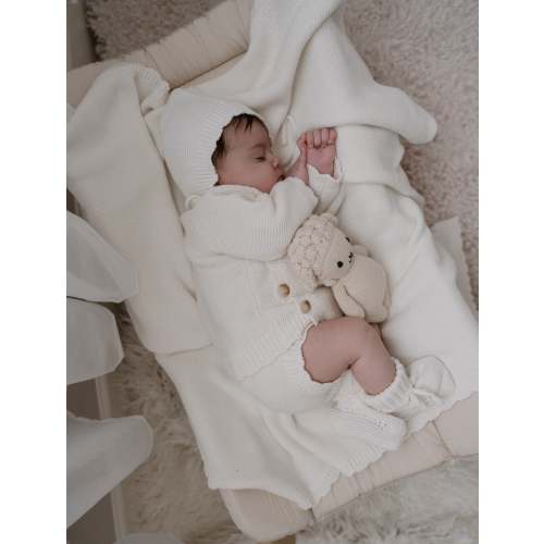 0-3 Bring Me Home Scallop Bundle | White