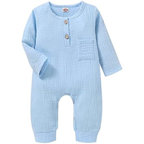 Adorable Newborn Baby Girl Clothes Long Sleeve Flower One Piece Romper Jumpsuits Coveralls Infant Clothes