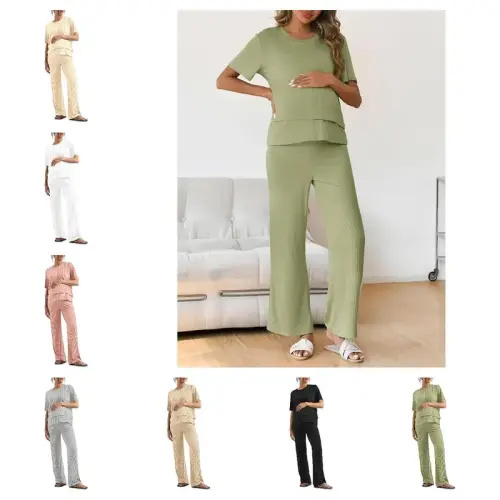 Imily Bela Comfy Women Postpartum Maternity Pajamas 2 Piece Sets - TikTok Shop
