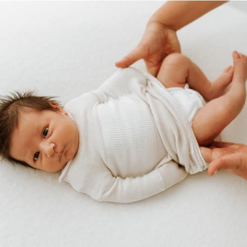 Bamboo Blend Beige Swaddle Sleep Sack – Swaddelini (Size: Small)