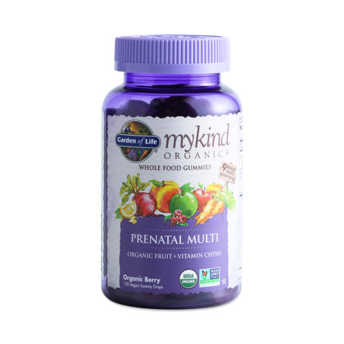 Mykind Organics Prenatal Gummy Multivitamin, Berry