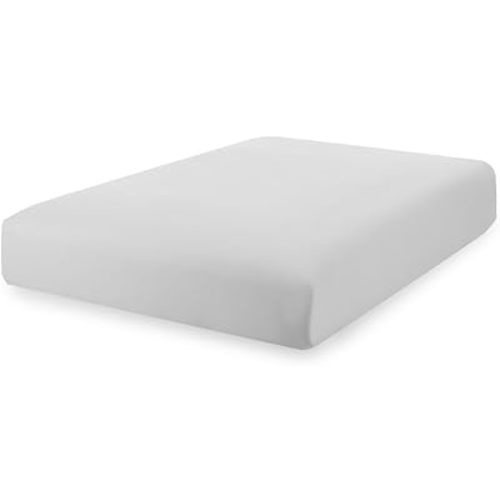 Superity Linen Fitted Sheet - 100% Cotton Crib Size Mattress Cover - Soft, Smooth, and Comfortable - 200 Thread Count - Bed Sheet Stretches to 7 inches for Snug Fit.