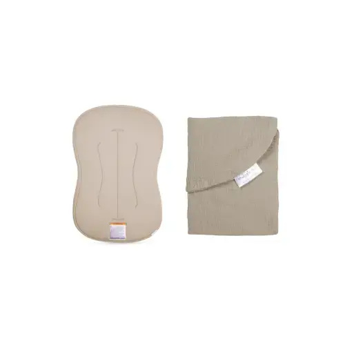 Lounger Curve + Muslin Cover Set | Birch