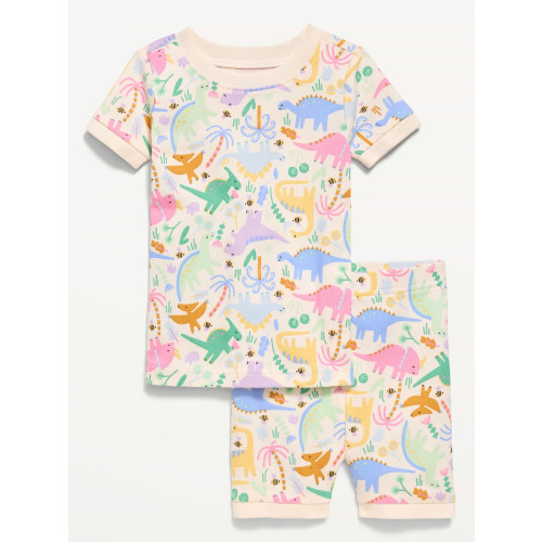 Snug-Fit Pointelle-Knit Pajama Set for Toddler & Baby