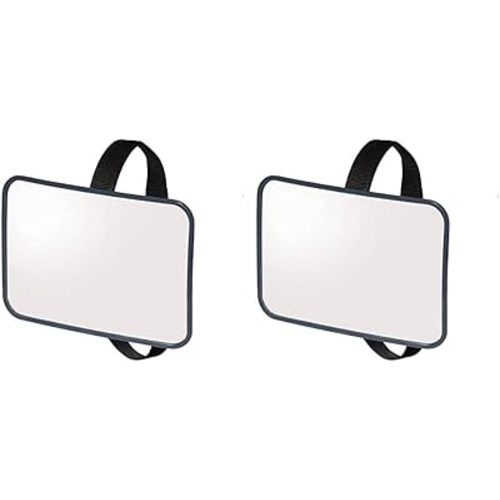 Jolly Jumper Driver's Baby Mirror - Carbon Black (Pack of 2)