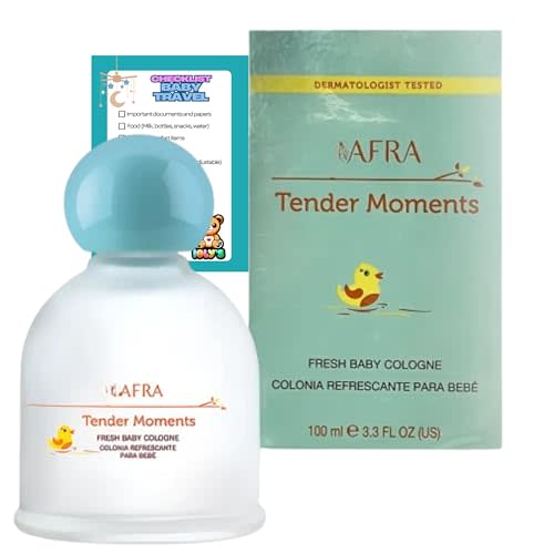 Jjafra Tender Moments Baby Cologne for boys, girls Jjafra baby perfume for newborn Alcohol FREE Paraben Colonia para bebe recien nacido kids Perfume para bebe toddler colonia para niños PK 1