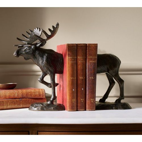 Moose Bookends - set of 2