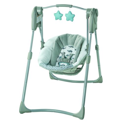 Slim Spaces™ Compact Baby Swing