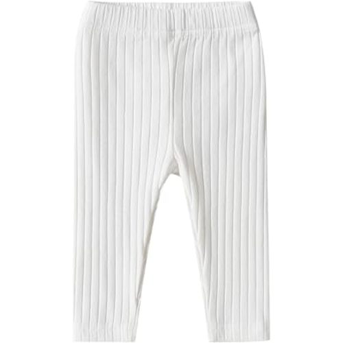Amazon.com: DREAM BUS Baby Girl Boy Pants Toddler Leggings Solid Ribbed Toddler Sweatpants Infant Newborn Leggings Baby Boy Jogger Pants White: 0-6M
