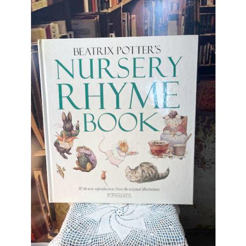 1987 Beatrix Potter's Nursery Rhyme Book  hb Childrens Book F. Warne & Co. Spring Decorating
