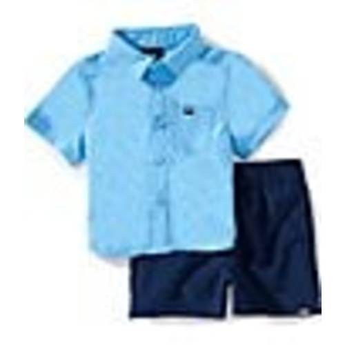 Under Armour Baby Boys Short Sleeve Drift Tide Woven Fishing Shirt & Shorts 2-Piece Set | Dillard's