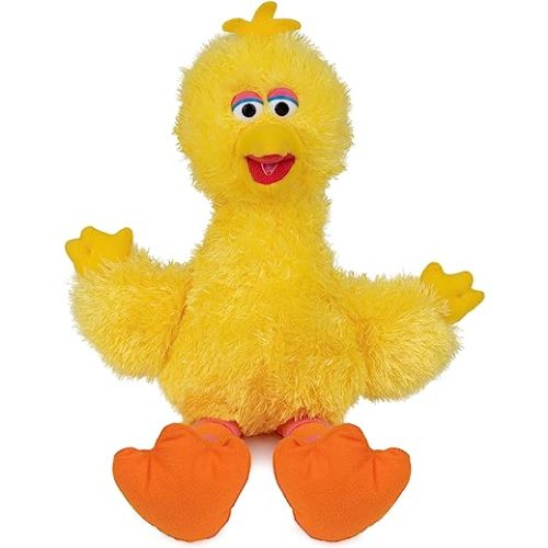 GUND Sesame Street Official Big Bird Muppet Plush, Premium Plush Toy for Ages 1 & Up, Yellow, 14”
