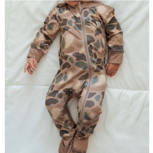 Baby Zip Up - Pintail Camo – BURLEBO