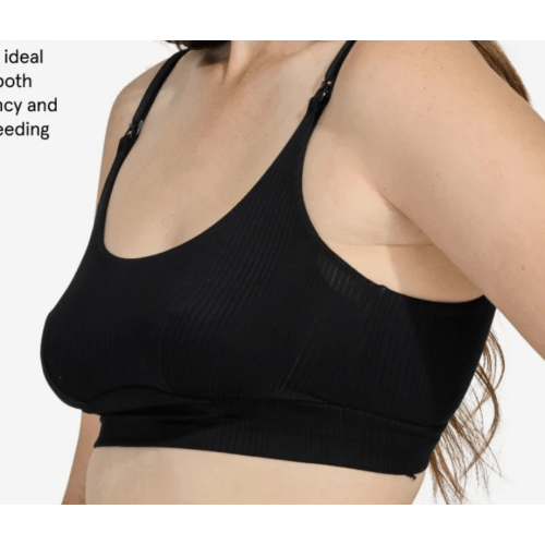 Bodily The Everything Nursing Bra, Black