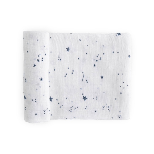 Cotton Muslin Swaddle Blanket - Shooting Stars