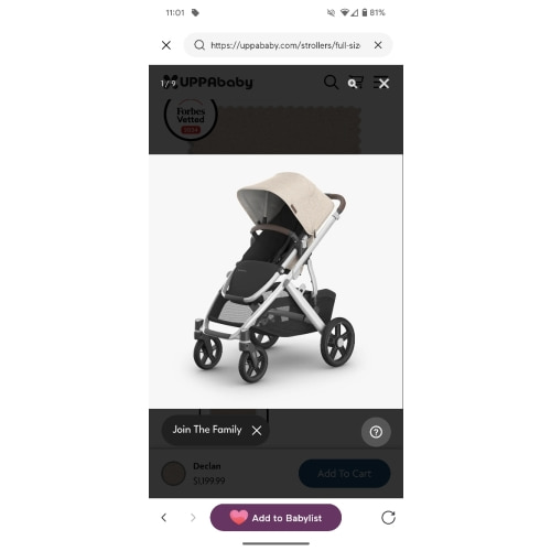Vista V3 - Declan - UPPAbaby