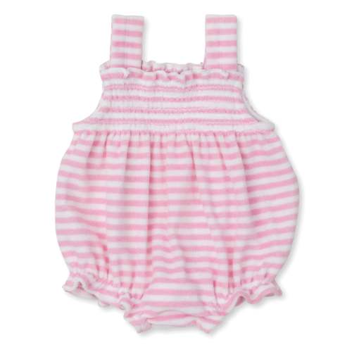 Cabana Terry Stripes Pink Bubble