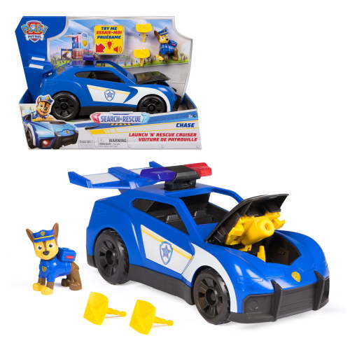 PAW Patrol Search & Rescue Cruiser with Chase Figure, Lights & Sounds