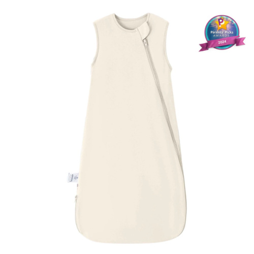Sleeveless Sleep Sack 0.5 TOG - Organic Cotton - Cream
