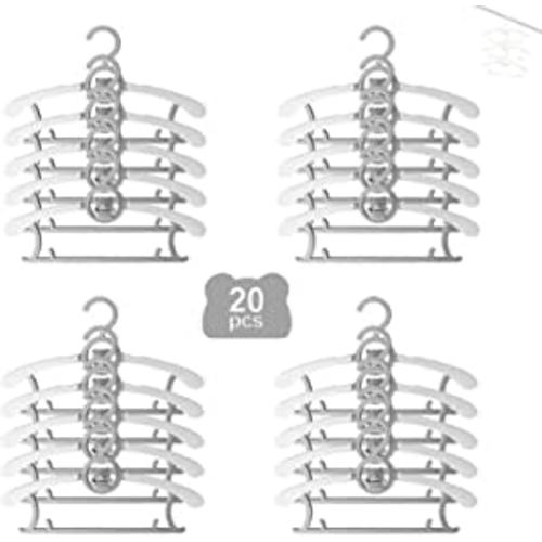 Amazon.com: HGYZE Baby Nursery Closet Hangers, Ultra Thin Non-Slip and Extendable Laundry Infant Pant Hanger for Newborn Clothes - 20pcs Grey Gift - Adjustable Children Coat Hanger for Girl Boy Toddler Kids Child : Home & Kitchen