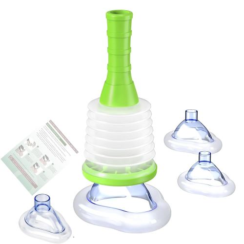 Choking Rescue Device for Kids and Adults, Anti Choking Device, Portable Airway Suction Device (Vacuum Power Body Fluid Suction Apparatus Device)