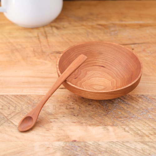 Camden Rose baby cherry bowl & baby spoon set
