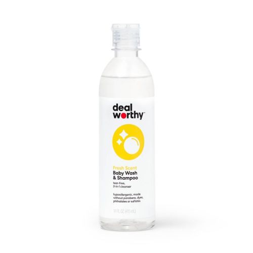 Fresh Scent Baby Wash And Shampoo - 14 Fl Oz - Dealworthy™