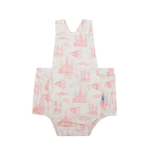 Pink Toile Bamboo Sun Bubble | JuJu's Kids Boutique