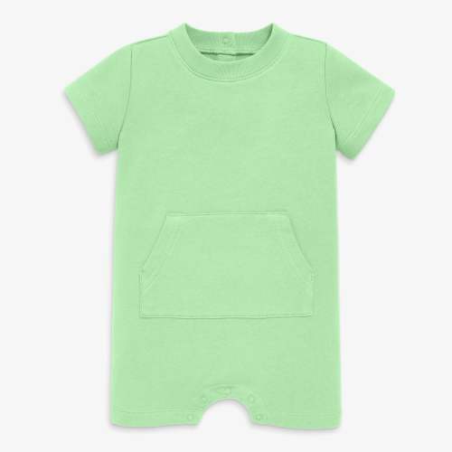 Baby french terry shortie - Pear / 0-3