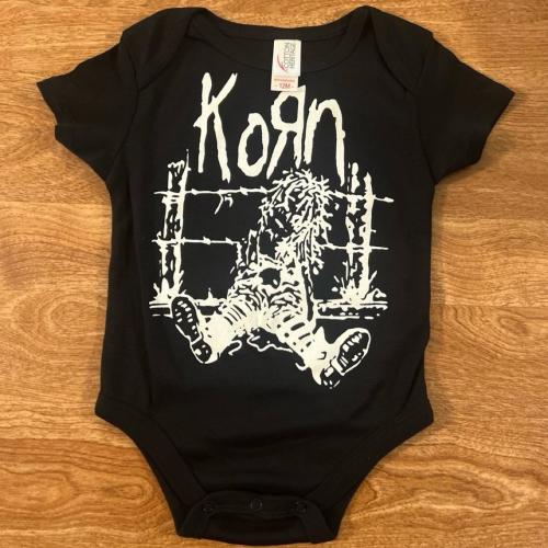 NEW Korn 12 Month Baby Band Onesie Bodysuit...