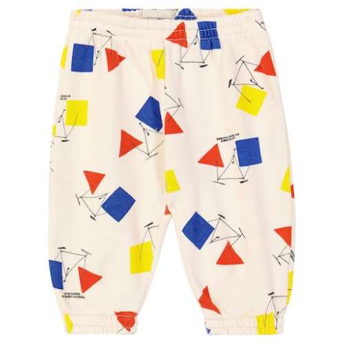 Baby printed cotton jersey sweatpants