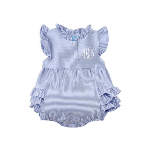 Blue Stripe Nicole Bubble