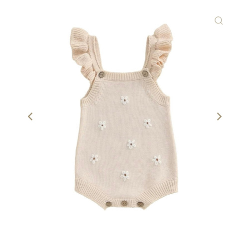 Dainty Flowers Sweater Onesie