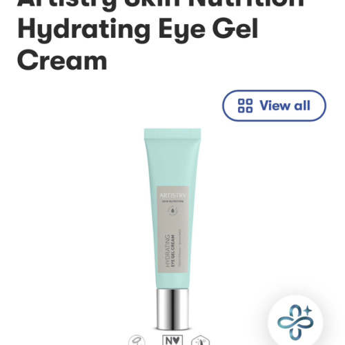 Artistry Skin Nutrition™ Hydrating Eye Gel Cream | Eye & Lip Care | Amway
