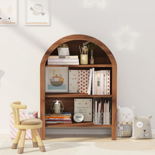 Millwood Pines Euron 43.3" Arched Kids Bookcase & Reviews | Wayfair
