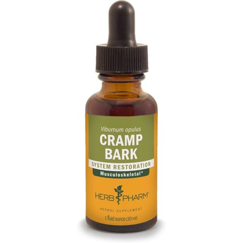 Herb Pharm Cramp Bark Extract for Musculoskeletal Support - 1 Ounce (DCRAMP01)