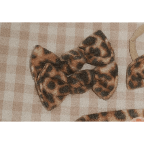 Classic Fuzzy Cheetah BloomCLIPS or Nylon Headband – Bloom Headwraps