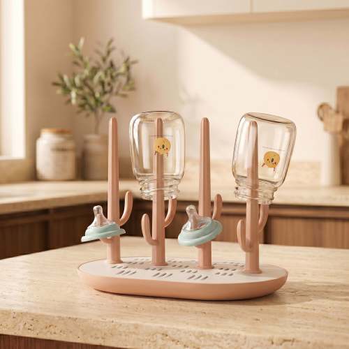 Cactus Bottle Drying Rack