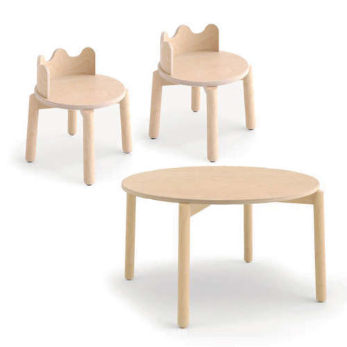 Oeuf Moss Table & Chairs Bundle | Modern Nursery™