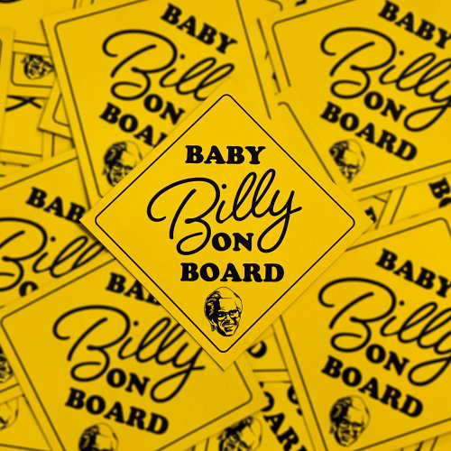 BABY BILLY ON BOARD - MAGNET