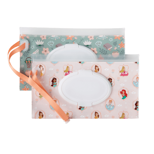 Disney Baby Reusable Wipes Case, 2 Pack (Princess) – J.L. Childress