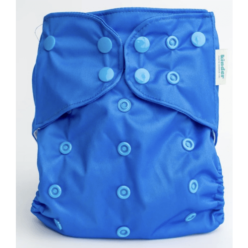 Solid Color: Essentials Pocket Cloth Diaper with Athletic Wicking Jersey, Grows with your Baby