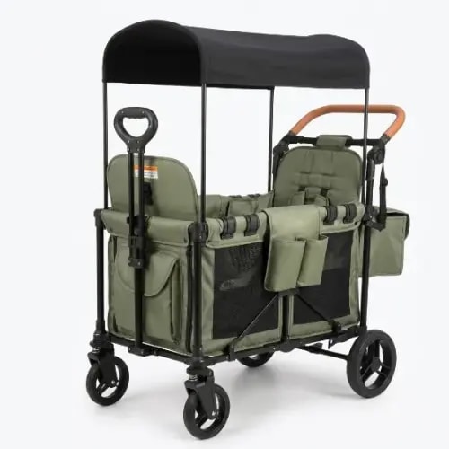 The Ultimate All-Terrain Double Stroller Wagon