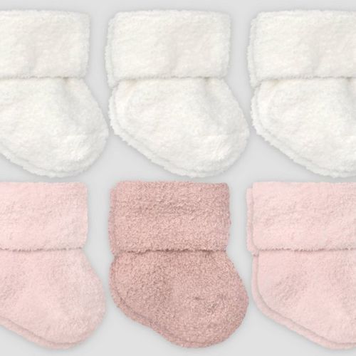 Carter's Just One You® Baby Girls' Ankle Socks 6pk - Pink 0-3M