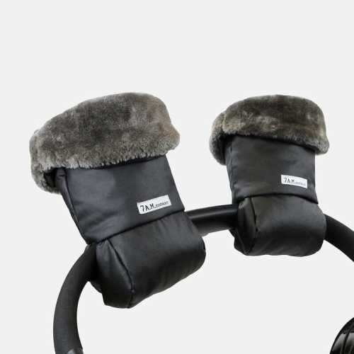 7AM Enfant Warmmuffs - Waxed Inner Fur