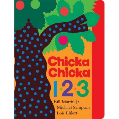 Chicka Chicka 1, 2, 3 - (Chicka Chicka Book) by Bill Martin & Michael Sampson (Board Book)