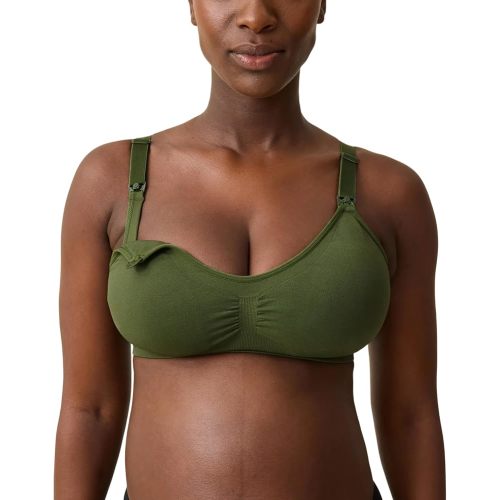 Kindred Bravely Sublime Simply Nursing Bras for Breastfeeding, Adjustable, Seamless & Wireless Maternity Bra