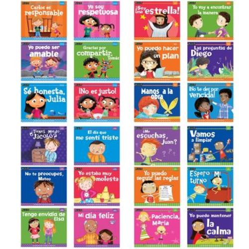 Newmark Learning MySELF Reader Set, Spanish, Set of 24 Books