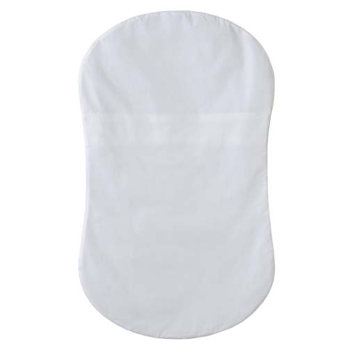 HALO BassiNest - Baby Bassinet Swivel Sleeper Fitted Sheet, 100% organic cotton, White