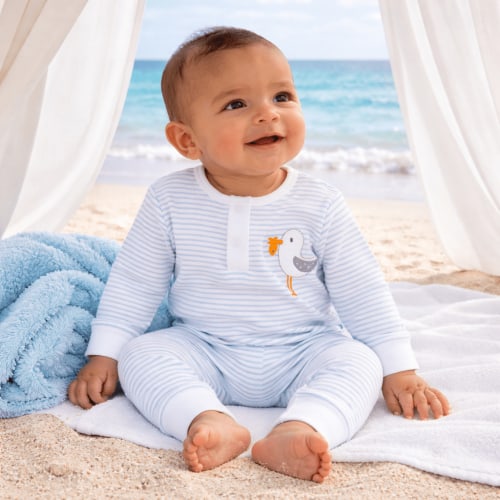Seabird Shores Applique 2pc Pant Set
